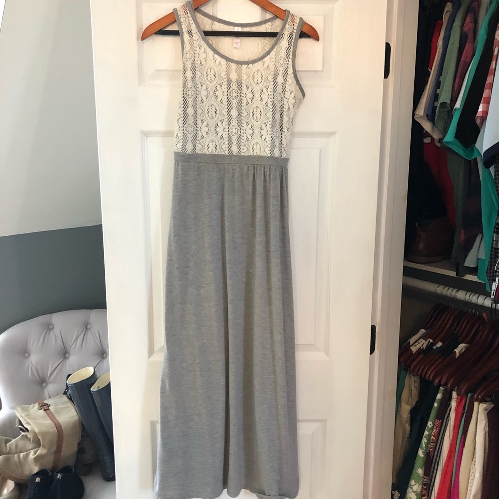 Crotchet Detail Sun Dress